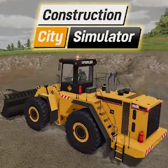 Взломанная Construction City Simulator (Конструкция Сити Симулятор)  [МОД Много денег] - стабильная версия apk на Андроид