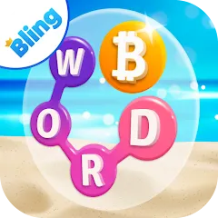 Взломанная Word Breeze - Earn Bitcoin (Уорд Бриз)  [МОД Меню] - полная версия apk на Андроид