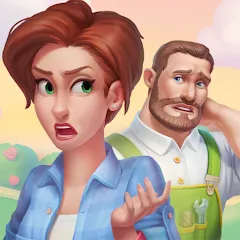 Скачать взломанную Farmscapes (Фармскейпс)  [МОД Много монет] - стабильная версия apk на Андроид