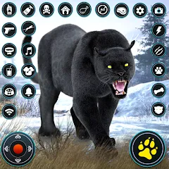 Взломанная Wild Black Panther Games  [МОД Mega Pack] - последняя версия apk на Андроид