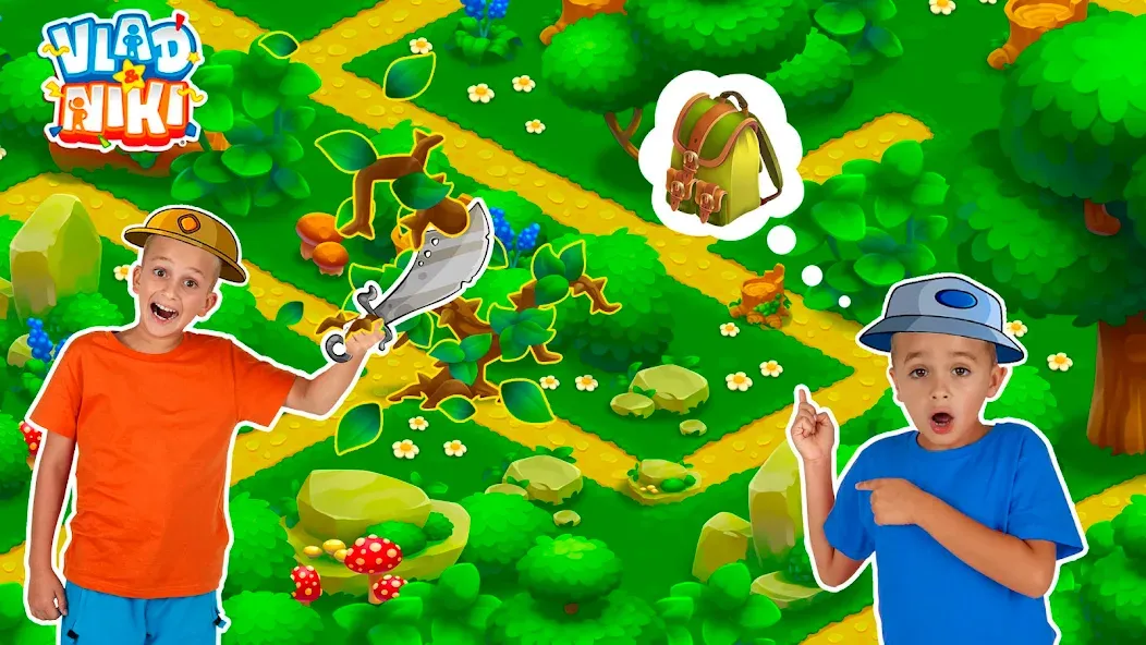 Vlad and Niki: Birthday Party  [МОД Все открыто] Screenshot 4