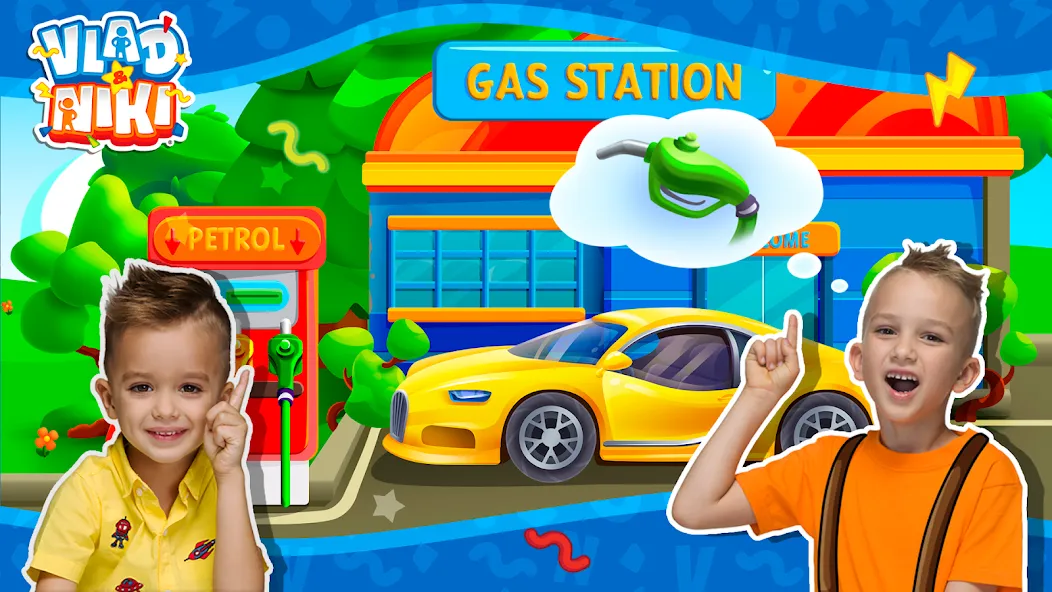 Vlad and Niki: Car Service  [МОД Unlimited Money] Screenshot 3