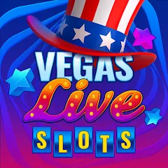 Скачать взломанную Vegas Live Slots: Casino Games (Вегас Лайв Слотс)  [МОД Бесконечные монеты] - стабильная версия apk на Андроид