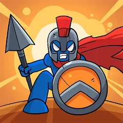 Взлом Stick Battle: War of Legions (Стик битва)  [МОД Много денег] - полная версия apk на Андроид