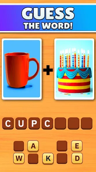 Word Pics - Word Games (Уорд Пикс)  [МОД Много денег] Screenshot 1