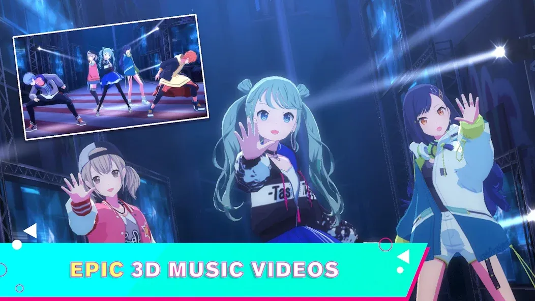 HATSUNE MIKU: COLORFUL STAGE! (Хацуне Мику)  [МОД Mega Pack] Screenshot 4