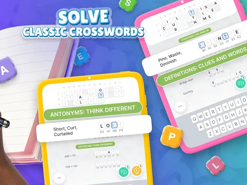 Acrostics－Cross Word Puzzles  [МОД Меню] Screenshot 5