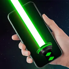 Взломанная Lightsaber Gun Simulator  [МОД Меню] - стабильная версия apk на Андроид