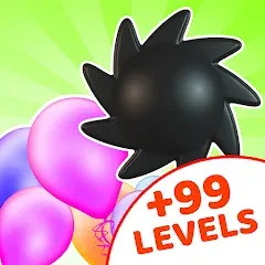 Взломанная Bounce and pop - Puff Balloon  [МОД Бесконечные монеты] - последняя версия apk на Андроид