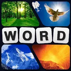 Скачать взлом Puzzle: 4 pics 1 word offline  [МОД Много денег] - полная версия apk на Андроид