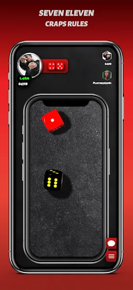 Phone Dice™ Street Dice Game (Фон Дайс Стрит Дайс Гейм)  [МОД Много денег] Screenshot 2