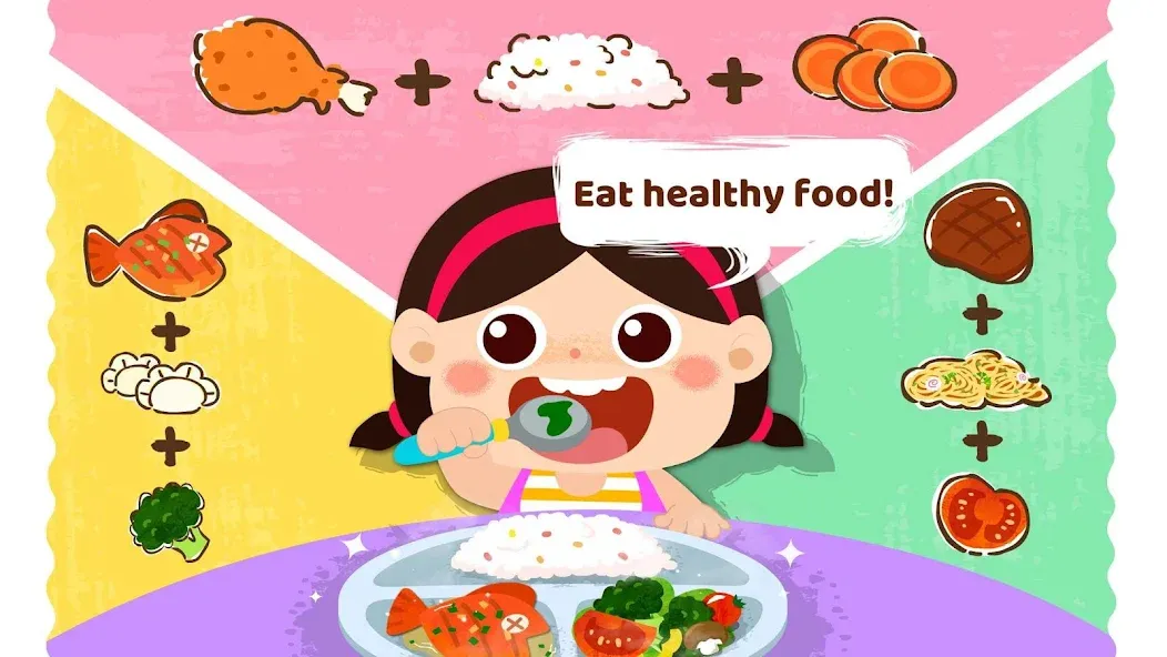 Baby Panda's Daily Habits  [МОД Много денег] Screenshot 2