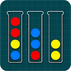 Взлом Ball Sort Puzzle - Color Games (Балл Сорт Пазл)  [МОД Unlocked] - последняя версия apk на Андроид