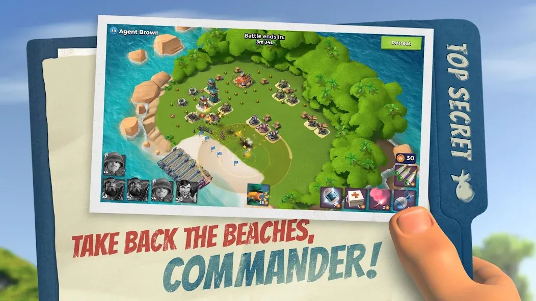 Boom Beach (Бум Бич)  [МОД Много денег] Screenshot 1