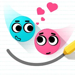 Скачать взломанную Love Balls (Лав Боллз)  [МОД Mega Pack] - последняя версия apk на Андроид