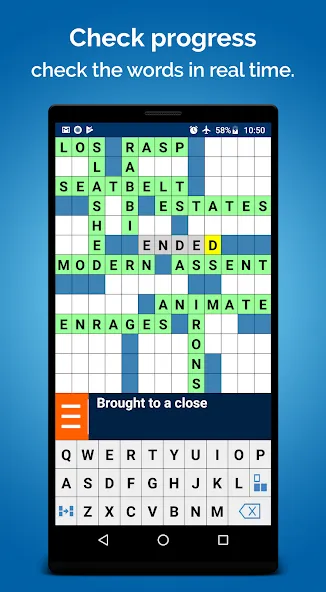 Crossword Puzzle (Кроссворд Пазл)  [МОД Меню] Screenshot 2