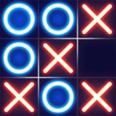 Скачать взлом Tic Tac Toe - Offline XOXO (Тиктактое)  [МОД Бесконечные монеты] - стабильная версия apk на Андроид