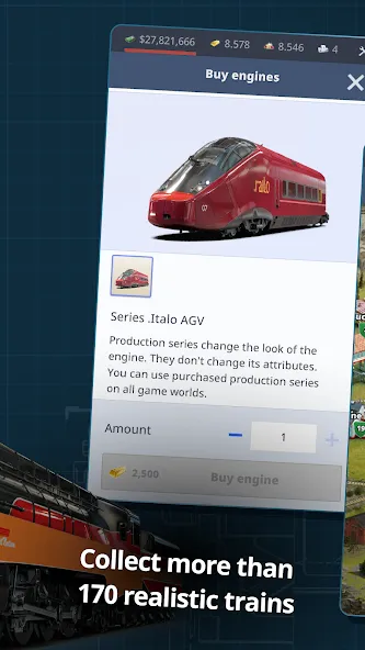 Rail Nation - Railroad Tycoon (Рэйл Нэйшн)  [МОД Много монет] Screenshot 5