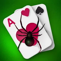 Скачать взломанную Spider Solitaire (Спайдер Солитер)  [МОД Бесконечные монеты] - последняя версия apk на Андроид