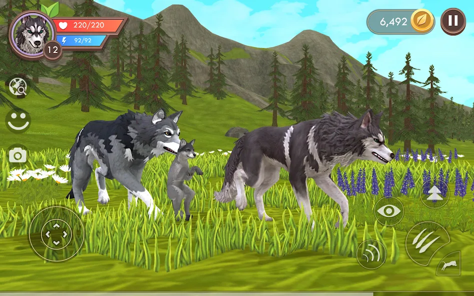 WildCraft: Animal Sim Online (Уайлдкрафт)  [МОД Много монет] Screenshot 1