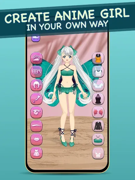 Anime Dress Up for Adults  [МОД Mega Pack] Screenshot 2