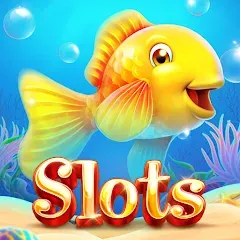 Скачать взломанную Gold Fish Casino Slot Games (Голдфиш)  [МОД Бесконечные монеты] - стабильная версия apk на Андроид