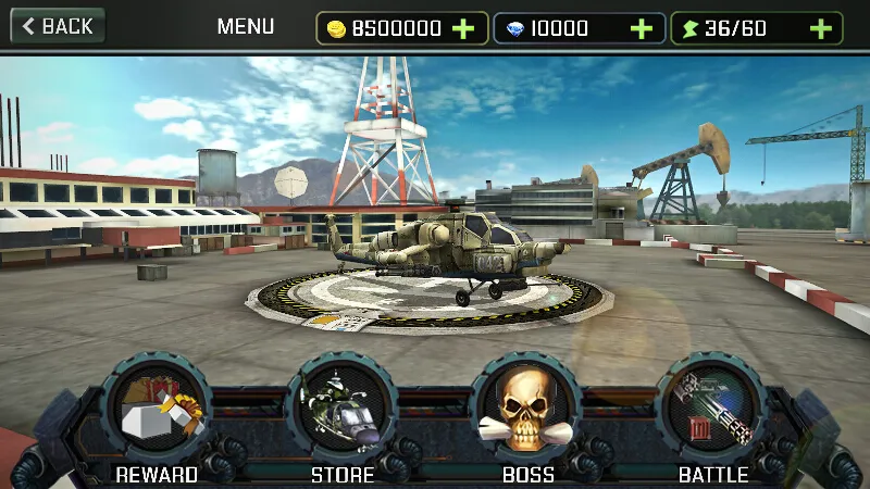 Gunship Strike 3D  [МОД Mega Pack] Screenshot 3