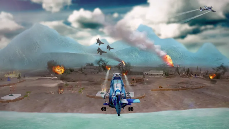 Gunship Strike 3D  [МОД Mega Pack] Screenshot 5
