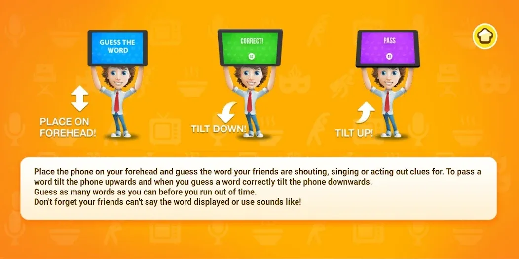 Charades Guess the Word  [МОД Все открыто] Screenshot 3