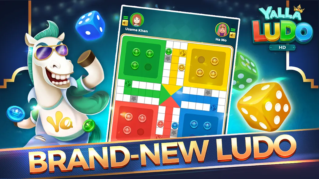 Yalla Ludo HD (Ялла Лудо )  [МОД Много монет] Screenshot 1