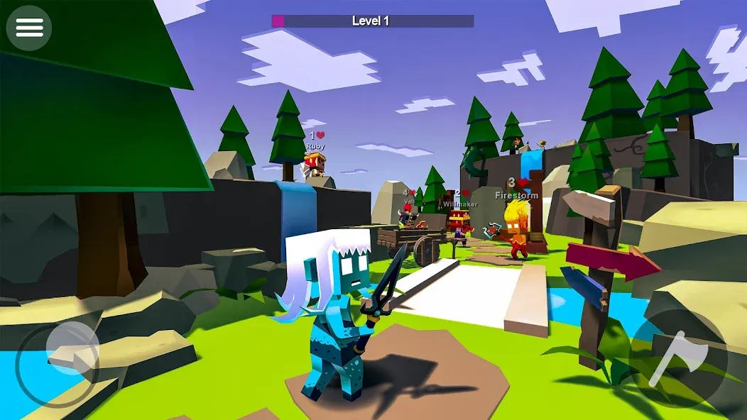 AXES.io  [МОД Menu] Screenshot 3