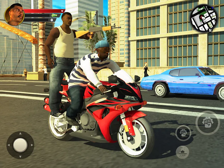 Mafia Crime: Cars & Gang Wars (Сан Андреас Авто Банды Войны)  [МОД Много монет] Screenshot 1