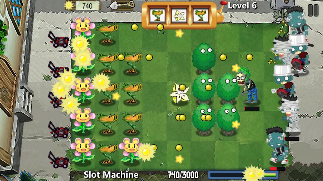 Plants' War  [МОД Меню] Screenshot 1
