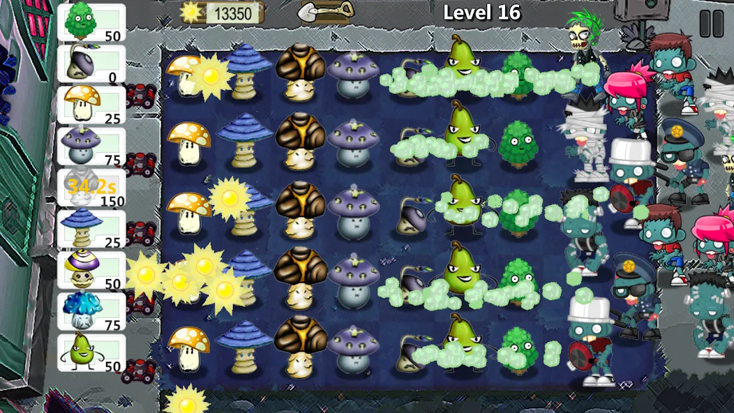 Plants' War  [МОД Меню] Screenshot 2