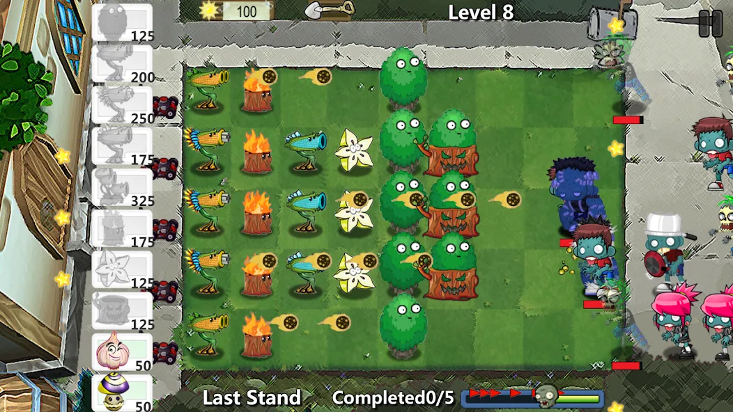 Plants' War  [МОД Меню] Screenshot 3