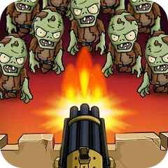 Скачать взлом Zombie War Idle Defense Game (Зомби Война)  [МОД Много денег] - последняя версия apk на Андроид