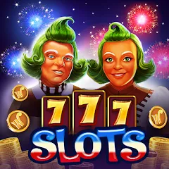 Скачать взломанную Willy Wonka Vegas Casino Slots (Вилли Вонка Вегас Казино Слоты)  [МОД Все открыто] - последняя версия apk на Андроид