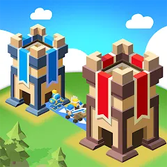 Скачать взломанную Conquer the Tower: Takeover  [МОД Много монет] - стабильная версия apk на Андроид