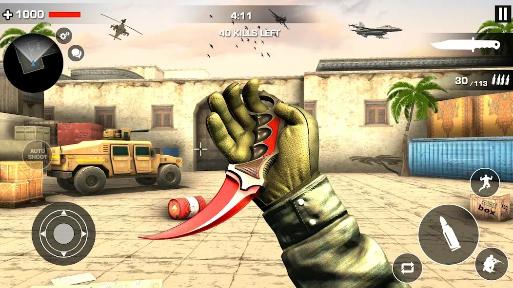 Cover Strike Ops FPS Gun Games  [МОД Бесконечные деньги] Screenshot 1