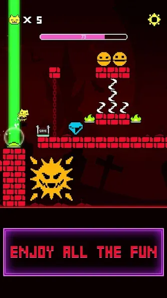Underground Race - Arcade Game (Ритм Дэш)  [МОД Mega Pack] Screenshot 2