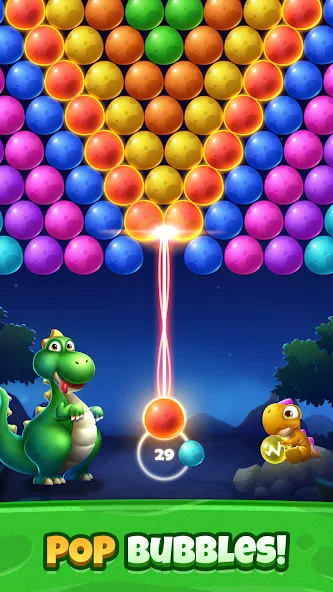 Bubble Shooter Primitive Eggs (Бабл Шутер Примитивные Яйца)  [МОД Меню] Screenshot 2