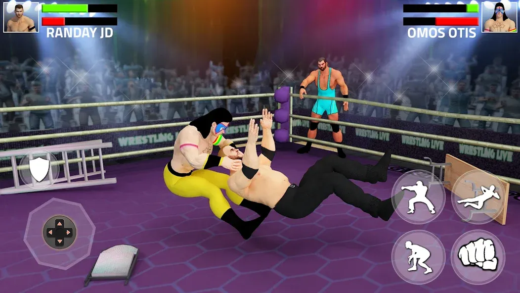 Tag Team Wrestling Game (Таг Тим Реслинг Гейм)  [МОД Unlimited Money] Screenshot 4