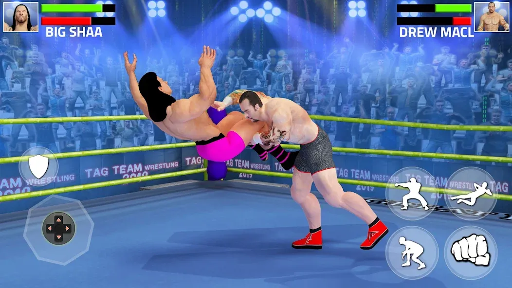 Tag Team Wrestling Game (Таг Тим Реслинг Гейм)  [МОД Unlimited Money] Screenshot 5