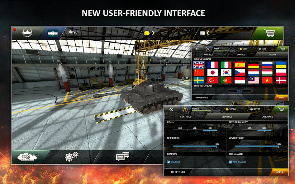 Tanktastic 3D tanks (Танктастик 3D танки)  [МОД Menu] Screenshot 2
