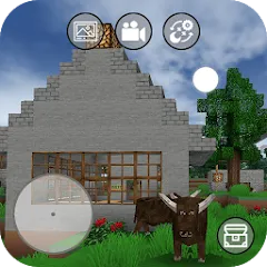 Скачать взлом Mini Block Craft (Мини Блок Ремесло)  [МОД Много денег] - последняя версия apk на Андроид