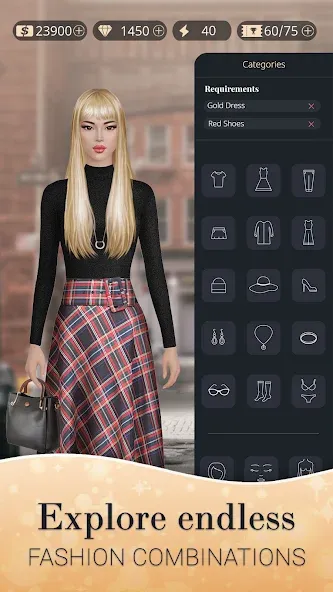 Fashion Nation: Style & Fame (Фэшн Нэйшн)  [МОД Меню] Screenshot 5