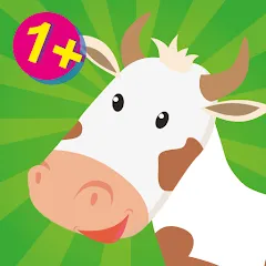 Взлом Farm animals game for babies  [МОД Unlocked] - полная версия apk на Андроид