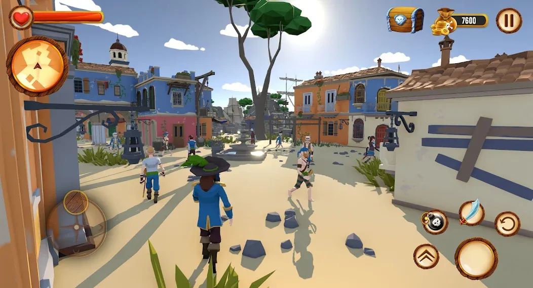 Pirate Polygon Caribbean Sea (Пиратская Полигон Карибское море)  [МОД Все открыто] Screenshot 5