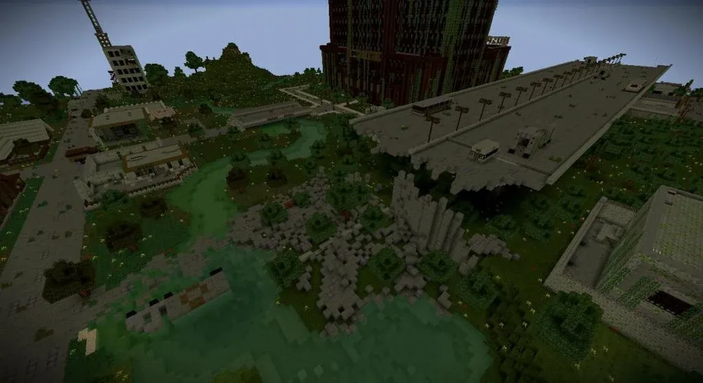 Zombie Apocalypse map for MCPE  [МОД Много денег] Screenshot 3
