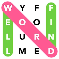 Скачать взломанную Word Heaps Search - Word Games (Ворд Хипс Срч)  [МОД Unlimited Money] - стабильная версия apk на Андроид